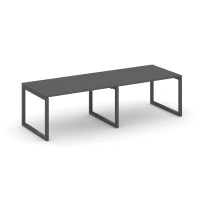 Стол для переговоров Style Project SN-5O.SPRG-012.3 Акация Лорка/Металл Черный 2360×980×750