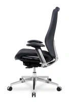 Кресло для руководителя College HLC-2588F/ORANGE Сетка оранжевый / Крестовина алюминий
