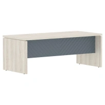 Стол для руководителя TLST 209 Сосна Эдмонт Z/Серо-голубой 2000×900×750 TORR LUX