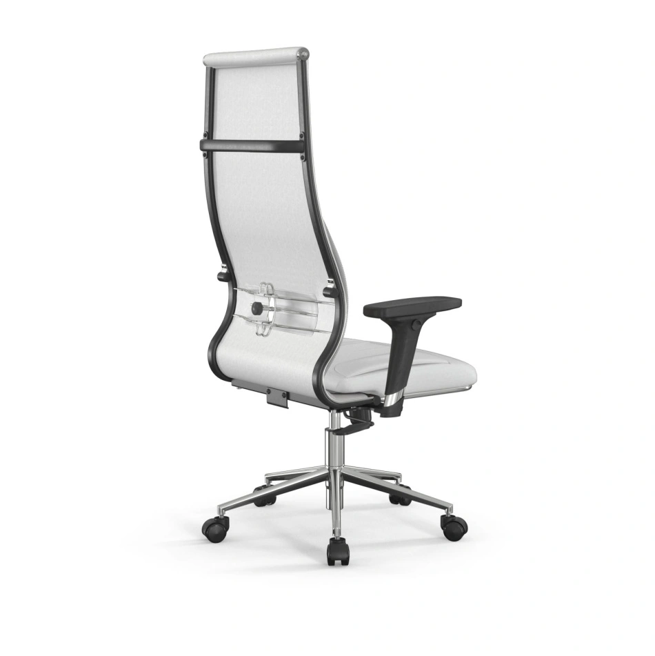 Кресло для руководителя Метта L 1m 46/2D_17852_Infinity Easy Clean_белый