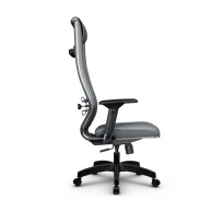 Кресло для руководителя Метта L 1m 50M/4D_17831_Кожа перфорированная NewLeather - Черный_Кожа перфорированная NewLeather - Черный