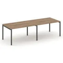 Стол для переговоров Style Project SN-4P.SPRG-011.3 Акация Лорка/Металл Черный 1960×980×750