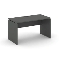 Стол офисный Style Project SN-D.SP-022 / Акация Лорка – Белый – Черная заглушка / 1180×800×750