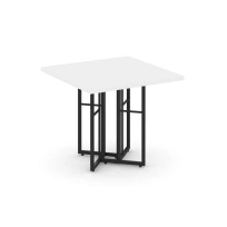 Стол журнальный Rift Direct RF.SJ-001 Дуб Табак / Металл Черный 680×680×580