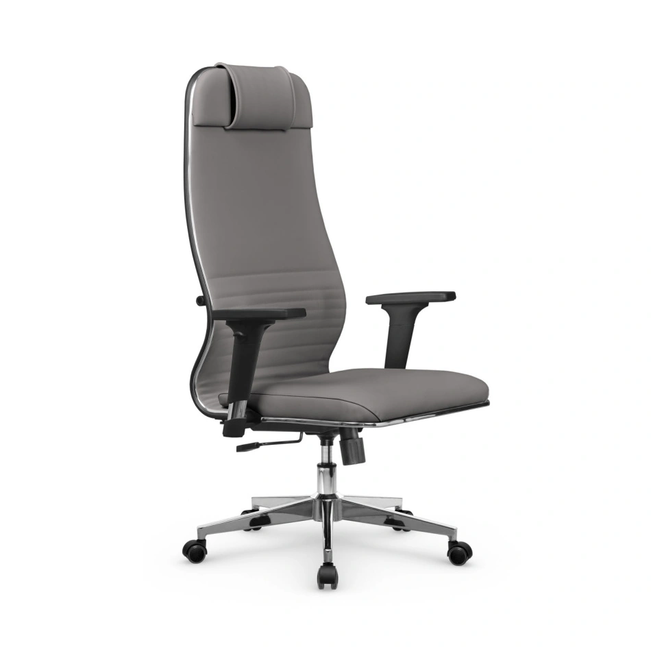 Кресло для руководителя Метта L 1m 38К2/2D_17834_Infinity Easy Clean_серый