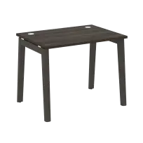 Onix Wood Стол офисный OW.SP-1.7 Дуб мали/Дуб светлый/Белый металл 980×720×750