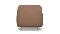 Кресло Wave Euroforma / Экокожа Nappa / Опоры Металл / Коричневый / 900×870×740