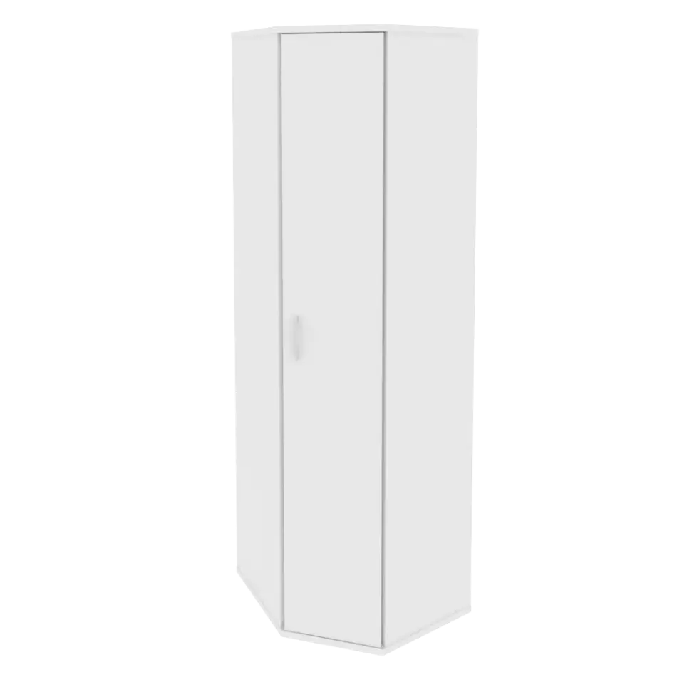 Riva Угловой гардероб с дверью А.ГБ-3 Белый 600×600×1980