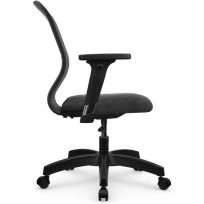 Кресло офисное SU-Mr-4/подл.200/осн.005 черный