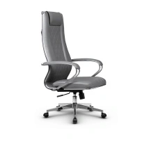 Кресло для руководителя Метта L 1m 50M/K_17834_Кожа перфорированная NewLeather - Черный_Кожа перфорированная NewLeather - Черный