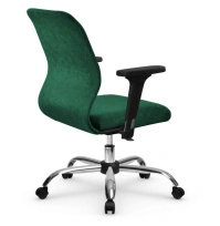 Кресло офисное SU-Mr-4/подл.200/осн.006 черный