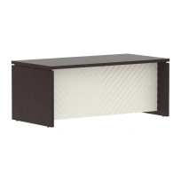 Стол для руководителя TLST 189H Сосна Эдмонт Z/Серо-голубой 1800×900×750 TORR LUX