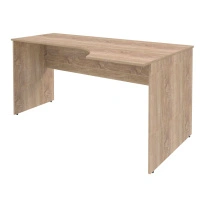 Стол офисный эргономичный правый Simple SET160-1(R) Дуб Юкон Модерн 1600×900×760