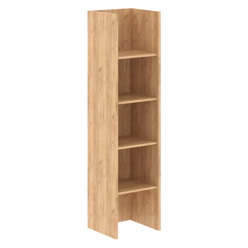 Стеллаж B 431 Беларусь Дуб Бофорд 475x435x1904 BORN