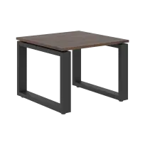 Стол журнальный ECT 6060 Дуб Денвер темный/Антрацит 600×600×450 ENIO