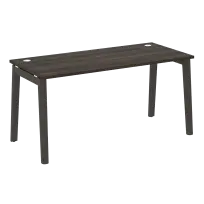 Onix Wood Стол офисный OW.SP-4.7 Дуб мали/Дуб светлый/Белый металл 1580×720×750