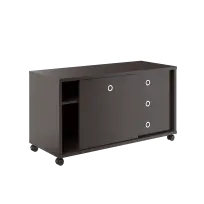 Тумба мобильная с дверью купе B 202.1 Орех Даллас 1200х500х660 BORN