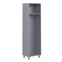 Каркас шкафа для одежды OCW 60 металлик 600х450х2047 OFFIX NEW