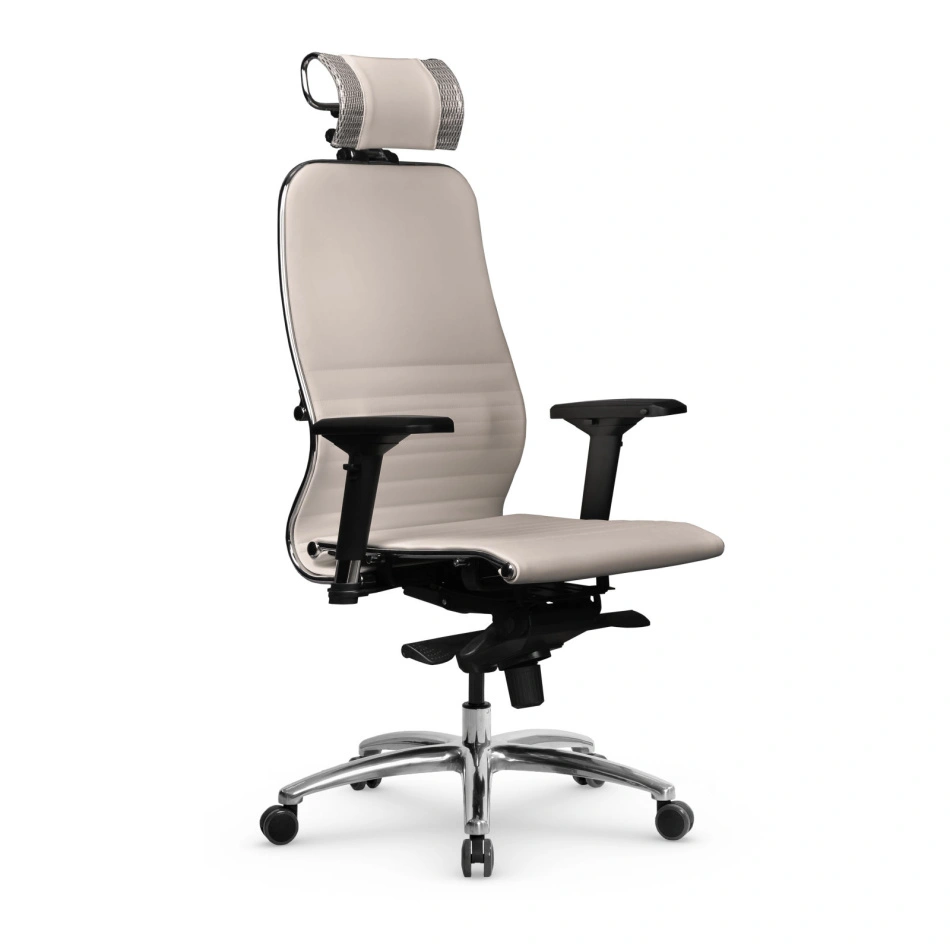 Кресло для руководителя Samurai K-3.04 Infinity Easy Clean светло-бежевый