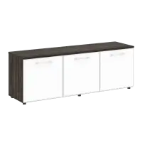 Тумба модульная LT.TS-3.5 white Yalta / Дуб Мали – Стекло White 1642×450×580