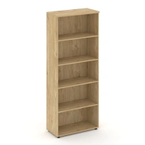 Стеллаж высокий широкий Style Project / SN.STS.E-100 Тиквуд Светлый / 796×400×1982
