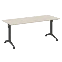 X-Pull Стол складной мобильный X.M-5.7 Тиквуд тёмный/Антрацит металл 1780×720×753