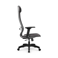 Кресло для руководителя Метта L 1m 38K2/4D_17831_Кожа перфорированная NewLeather – Темно-коричневый