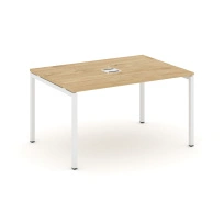 Стол для переговоров Style Project SN-4P.SPRG-003 Акация Лорка/Металл Черный 1380×980×750