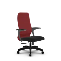 Кресло офисное Metta  SU-CM-10 (SU-CU160-10) PL / Красный – Красный
