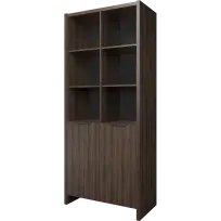 Стеллаж комбинированный Акцент КТ-42.38 Темный шимо