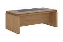 Стол для руководителя 2,0 м (столешница с накладным бюваром) Franklin DM LIGHT / Дуб Термо FRAN105MUS.H1199