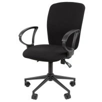 Кресло офисное Chairman 9801 Black Россия / Ткань / Т-13 Серый Black