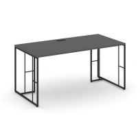 Стол для руководителя Rift Direct RF.SR-023 Дуб Табак / Металл Черный 1380×800×750