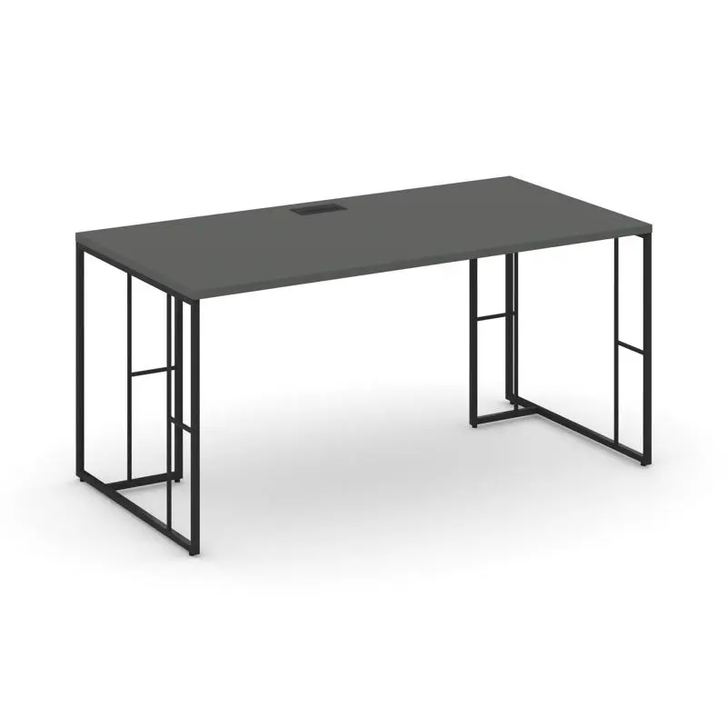 Стол для руководителя Rift Direct RF.SR-023 Антрацит / Металл Черный 1380×800×750