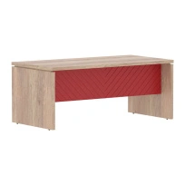 Стол для руководителя TLST 189 Сосна Эдмонт Z/Серо-голубой 1800×900×750 TORR LUX