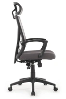 Белый пластик/Синяя сетка сидушка W-203AC