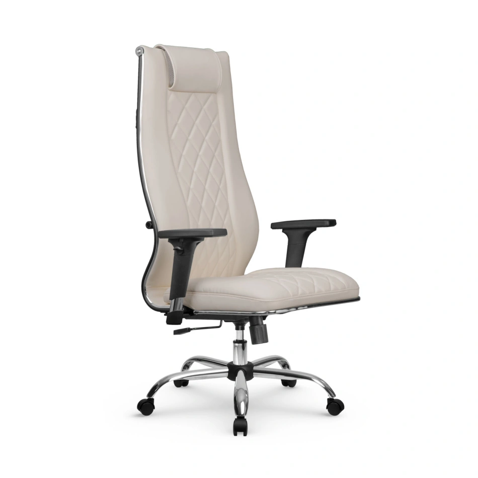 Кресло для руководителя Метта L 1m 50M/2D_17833_Infinity Easy Clean_светло-бежевый