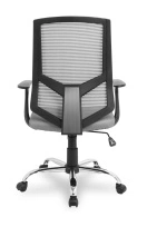 Кресло офисное College HLC-1500/GREY Спинка - сетка Серый / Сиденье - полиэстер Серый