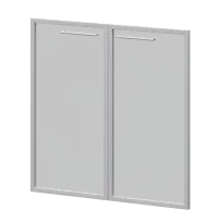 Фасады рамочные стеклянные Кортез KZF-28RS(Б) Тонированный