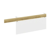 Concept Царга стола с опорной тумбой CN.CST-004 Сандал Янтарный/Антрацит/Металл Антрацит 1430×18×458