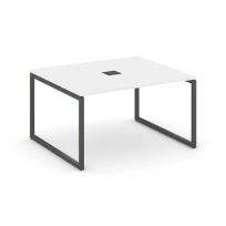Стол для переговоров Style Project SN-4O.SPRG-032 Акация Лорка/Металл Черный 1180×1180×750