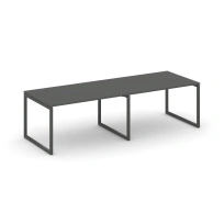 Стол для переговоров Style Project SN-4O.SPRG-013.3 Акация Лорка/Металл Черный 2760×980×750