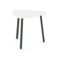 Стол для переговоров Style Project SN-4.SPRG-70.3 Акация Лорка/Металл Черный 900×900×750