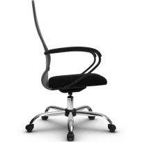 Кресло офисное Metta  SU-CP-8P (SU-СК130-8P) CH / Красный – Красный