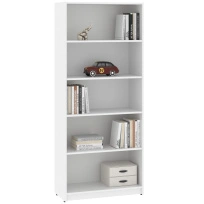Стеллаж высокий широкий Simple SR-5W Дуб Юкон Модерн 770×359×1815