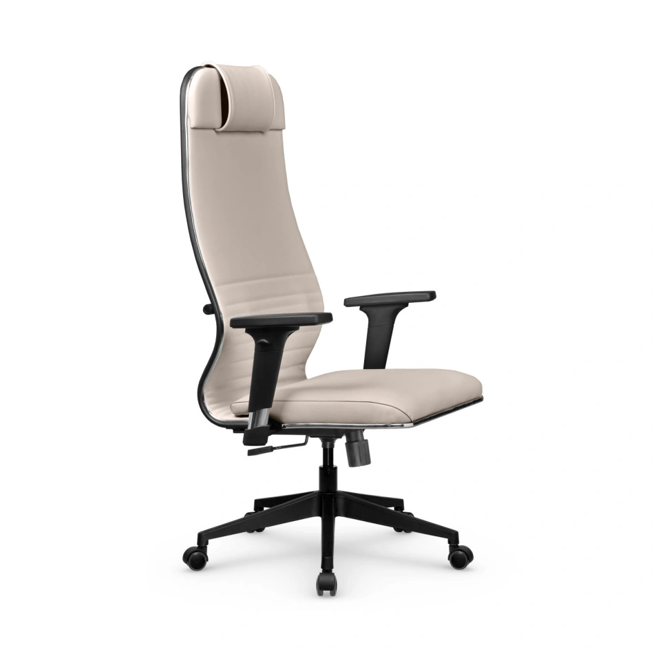 Кресло для руководителя Метта L 1m 38К2/2D_17832_Infinity Easy Clean_светло-бежевый