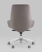 Кресло офисное TopChairs Bow серый