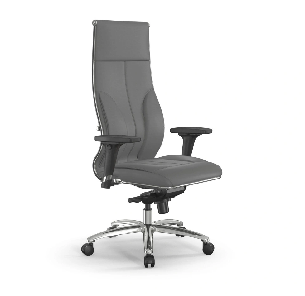 Кресло для руководителя Метта L 1m 46/2D_17838_Infinity Easy Clean_серый