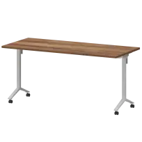 Стол мобильный складной Моби МБ25-160.70 Таксония/Белый