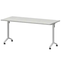 Стол мобильный складной Моби МБ25-160.70 Таксония/Белый